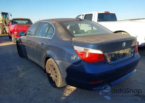 2004 BMW 525I z USA, uszkodzony, nr VIN WBANA53504B167036